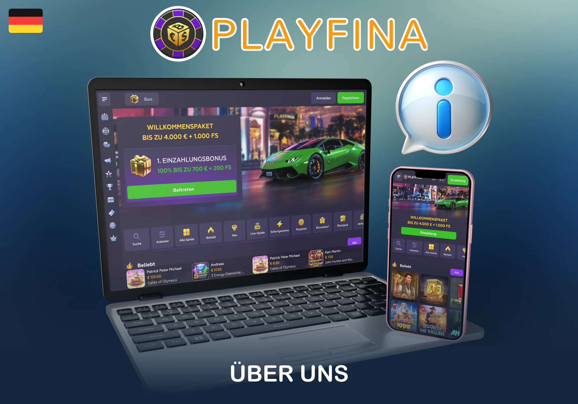 Playfina Casino Über uns